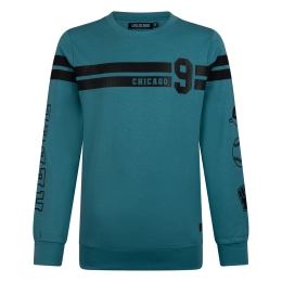 Unlocked 3217616 Z10268 jongens T-shirt lm Petrol