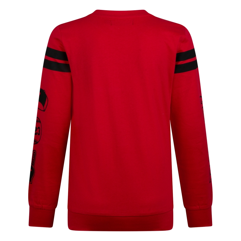 Unlocked 3217616 Z10268 t-shirts lange mouw Rood