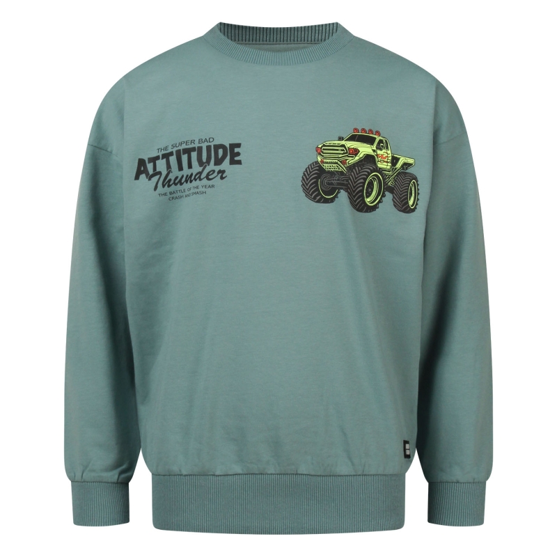 Unlocked 3317600 W20332 t-shirts lange mouw Mint