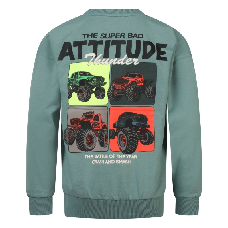 Unlocked 3317600 W20332 t-shirts lange mouw Mint