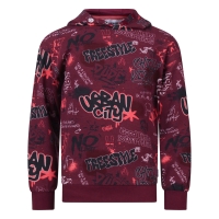 Unlocked 3317601 W20333 t-shirts lange mouw Wijnrood