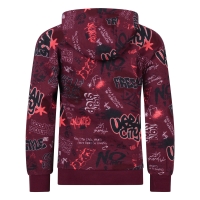 Unlocked 3317601 W20333 t-shirts lange mouw Wijnrood