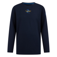Ravagio Bez W20208 t-shirts lange mouw Marine