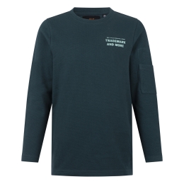 Ravagio Boris W20207 jongens T-shirt lm Groen donker