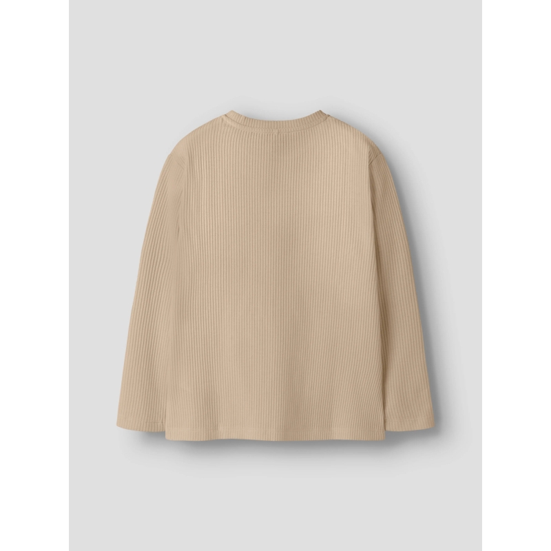 Name It NKMOSSY LS NREG TOP t-shirts lange mouw Grey