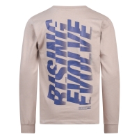Unlocked 544133 W20541 t-shirts lange mouw Zand