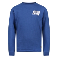 Unlocked 544133 W20541 t-shirts lange mouw Kobalt