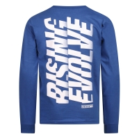 Unlocked 544133 W20541 t-shirts lange mouw Kobalt