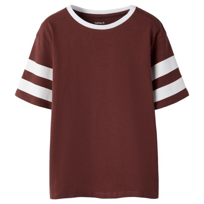 name it name it NKMTHOMAS SS NREG TOP BOX PB Bruin Andorra name it NKMTHOMAS SS NREG TOP BOX PB Jongens t-shirts korte mouw Bruin bestel je online bij www.bertusmode.nl/