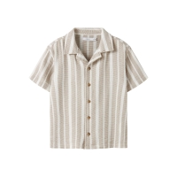 name it NKMFOKO SS NREG SHIRT overhemden Grey