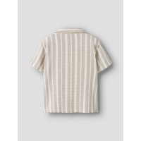 name it NKMFOKO SS NREG SHIRT overhemden Grey