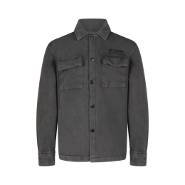 Unlocked 3117407 W10284 jongens overhemd lm Antraciet