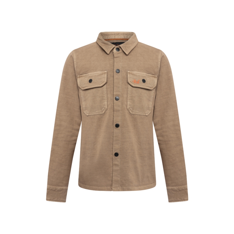 Ravagio Tharif W10210 overhemden Bruin licht