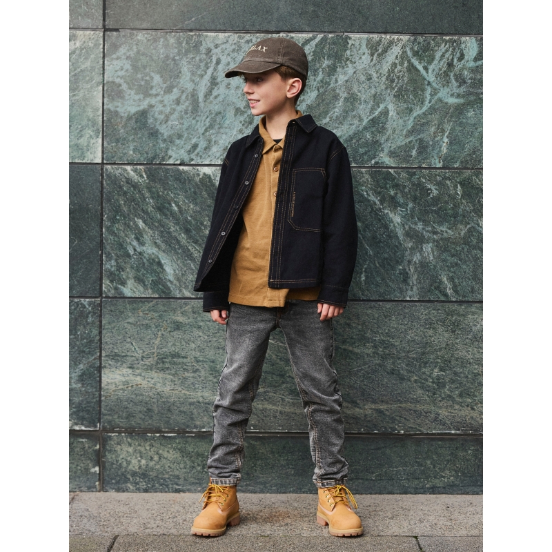 name it NKMNEWTON LS OVERSHIRT overhemden Black