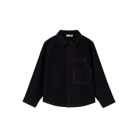 name it NKMNEWTON LS OVERSHIRT overhemden Black