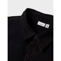 name it NKMNEWTON LS OVERSHIRT overhemden Black