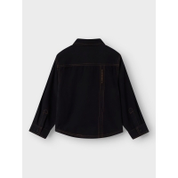 name it NKMNEWTON LS OVERSHIRT overhemden Black