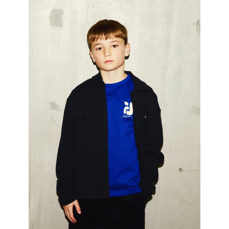name it NKMNIALL LS NREG OVERSHIRT overhemden Black