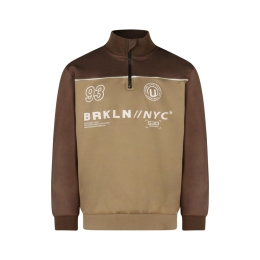 Unlocked 3117404 W10281 jongens sweatshirt Bruin