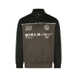 Unlocked 3117404 W10281 jongens sweatshirt Antraciet