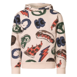 Unlocked 504145 W10491 jongens sweatshirt Ivoor