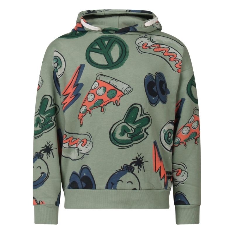 Unlocked 504145 W10491 sweatshirts Groen mos