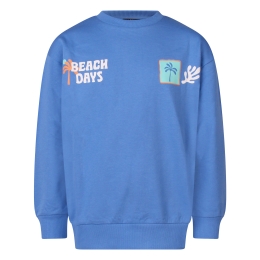 Unlocked Ace Z10352 jongens sweatshirt Blauw midden