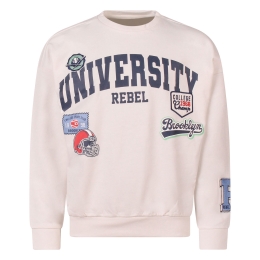 Unlocked 3217402 Z10257 jongens sweatshirt Ecru