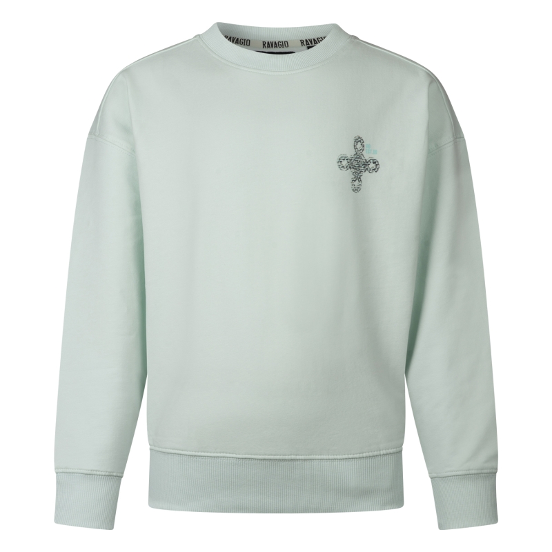 Ravagio Angro Z10239 sweatshirts Groen licht