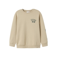 name it NKMNOLEN LS NREG SWEAT BRU sweatshirts Brown