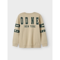 name it NKMNOLEN LS NREG SWEAT BRU sweatshirts Brown