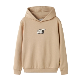name it NKMLARS LS NREG SWEAT WH BRU jongens sweatshirt Grey