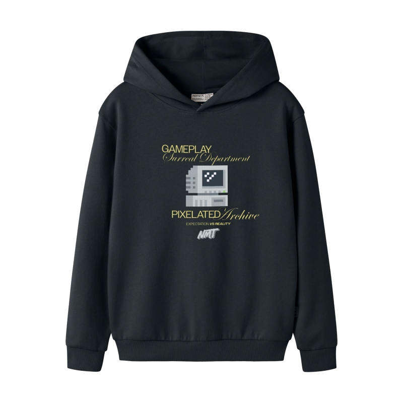 name it NKMLARS LS NREG SWEAT WH BRU sweatshirts Black