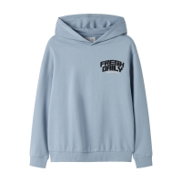 name it NKMKASPER LS NREG SWEAT WH UNB sweatshirts Blue