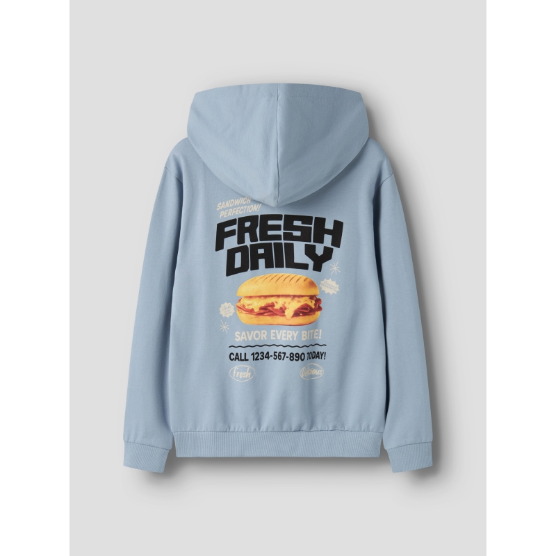 name it NKMKASPER LS NREG SWEAT WH UNB sweatshirts Blue