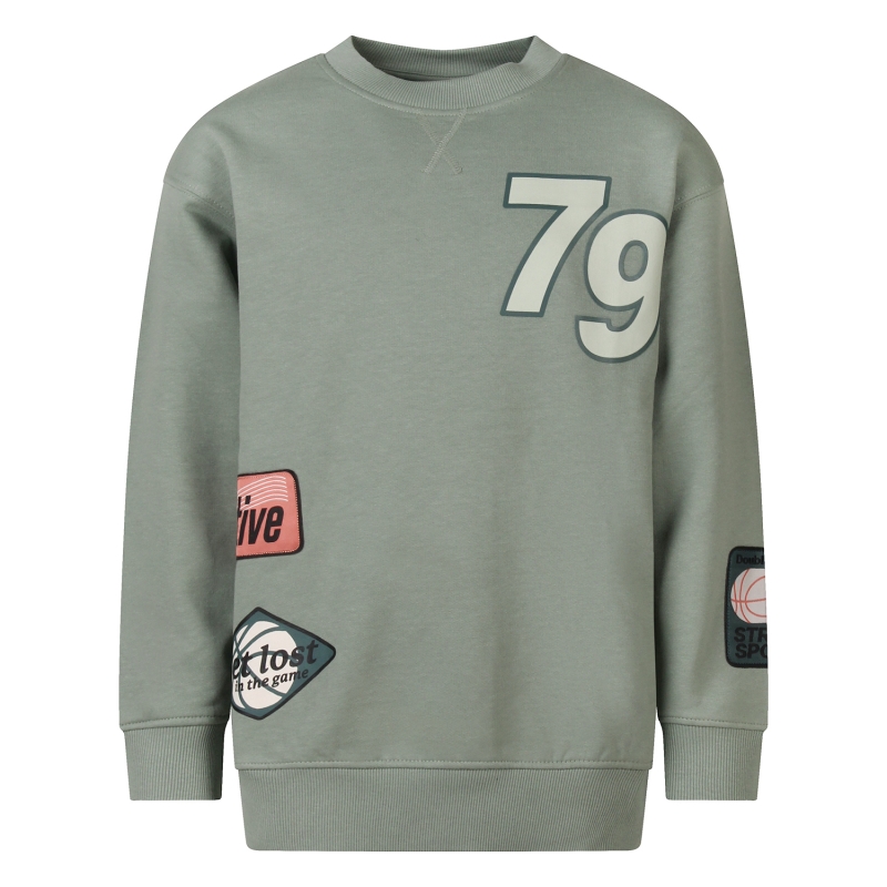 Unlocked Fabion W20247 sweatshirts Groen licht