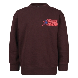 Unlocked Grayson W20246 jongens sweatshirt Bruin donker