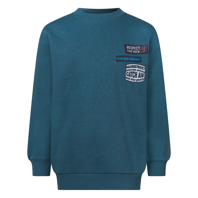 Unlocked Orvar W20245 sweatshirts Petrol