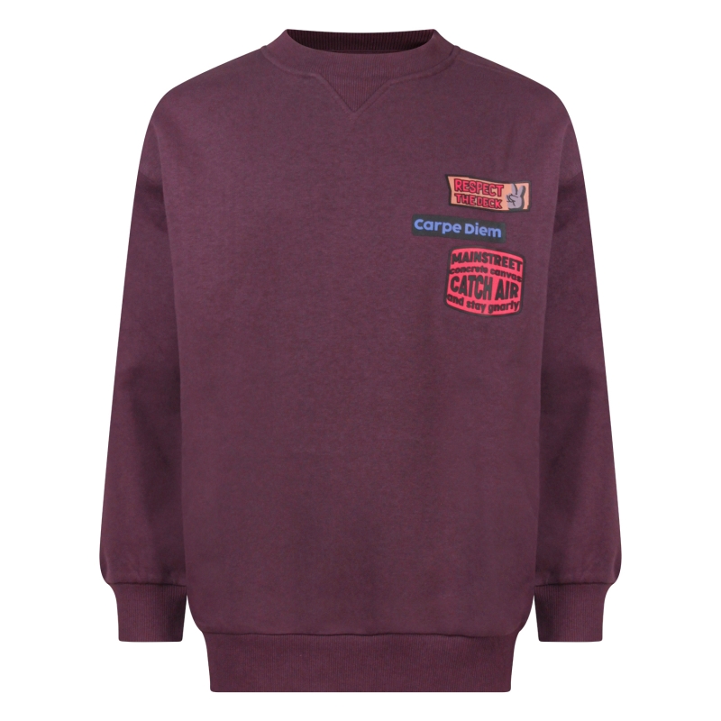 Unlocked Orvar W20245 sweatshirts Aubergine