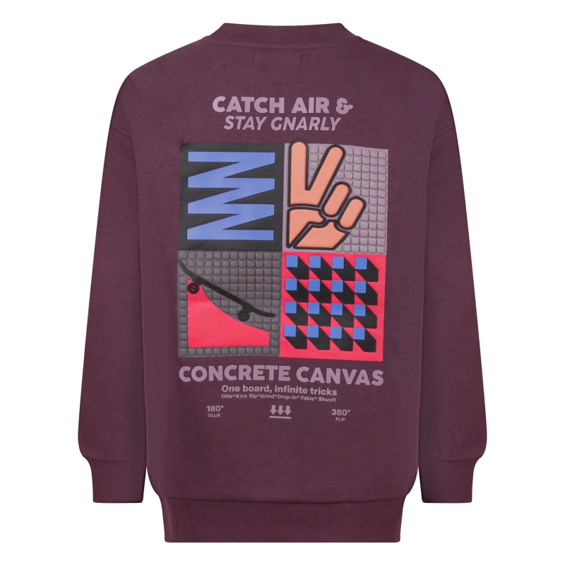 Unlocked Orvar W20245 sweatshirts Aubergine