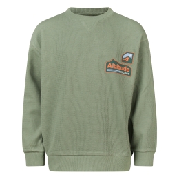 Unlocked Skylar W20250 jongens sweatshirt Groen licht