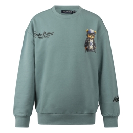 Unlocked 3317400 W20319 jongens sweatshirt Mint