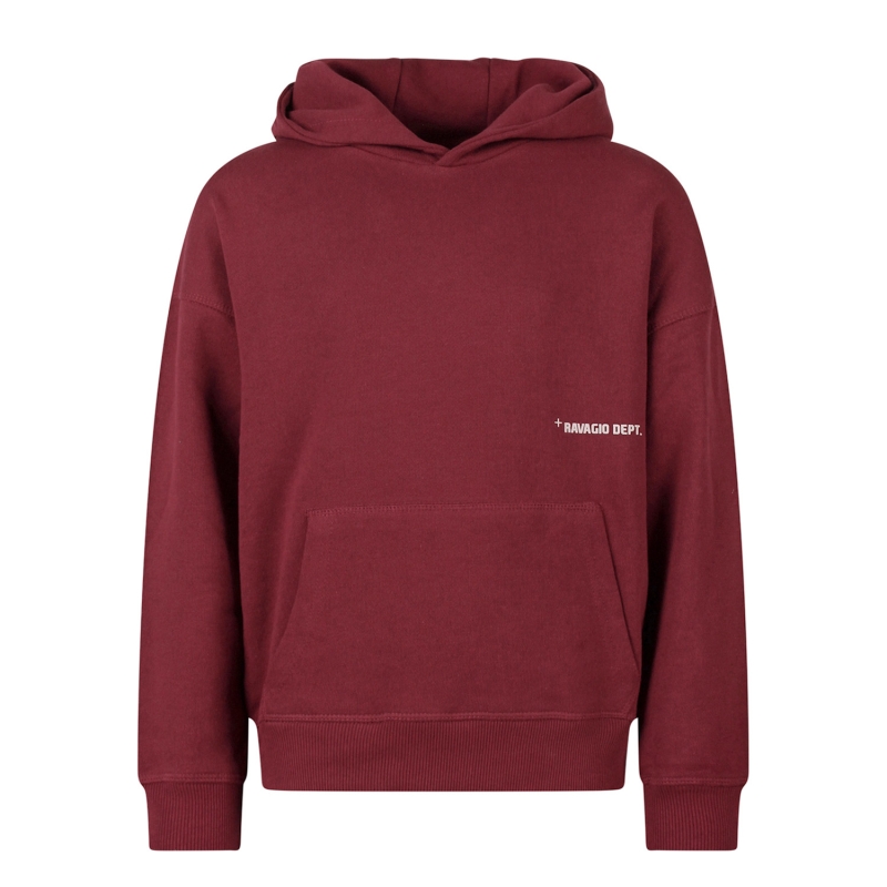 Ravagio Baxter W20213 sweatshirts Wijnrood