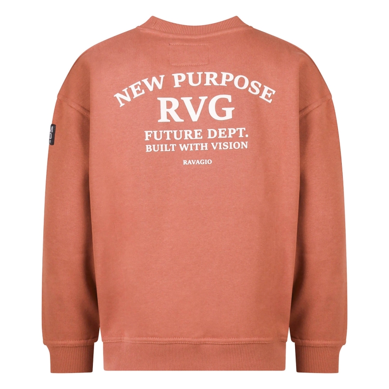 Ravagio Biel W20272 sweatshirts Oranje roest