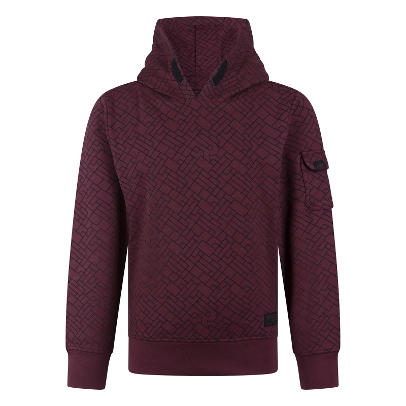 Ravagio Borjan W20278 sweatshirts Wijnrood