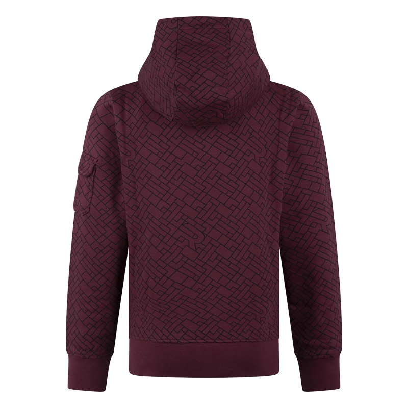 Ravagio Borjan W20278 sweatshirts Wijnrood