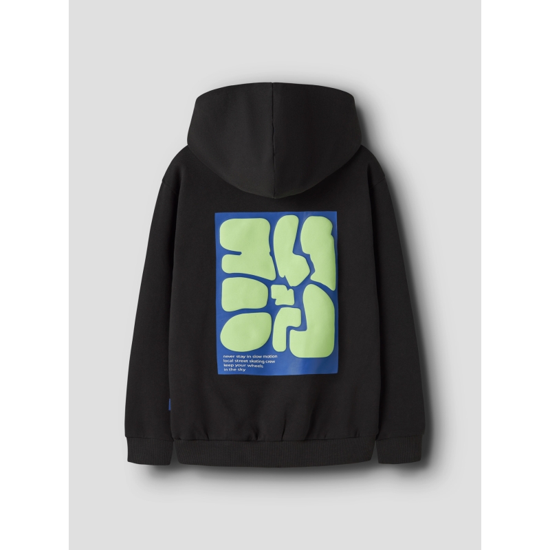 name it NKMNOAM LS NREG SWEAT WH BRU BOX sweatshirts Black