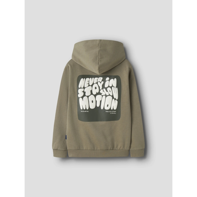 name it NKMNOAM LS NREG SWEAT WH BRU BOX sweatshirts Green