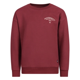 Unlocked 544112 W20540 jongens Sweatshirts Wijnrood