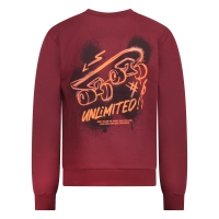Unlocked 544113 W20542 sweatshirts Wijnrood